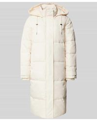 ONLY - Regular Fit Steppmantel Mit Kapuze Mit Tunnelzug Modell 'Irene' - Lyst