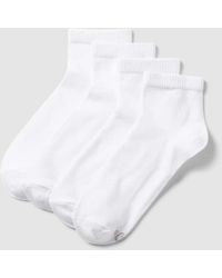 S.oliver - Socken Mit Label-Detail Im 4Er-Pack Modell 'Quarter' - Lyst