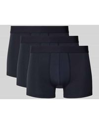 Bread & Boxers - Trunks mit elastischem Bund im 3er-Pack - Lyst
