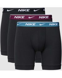 Nike - Trunks mit elastischem Bund und Label-Detail im 3er-Pack - Lyst