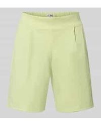 Ichi - Shorts Met Elastische Tailleband Model 'Kate' - Lyst