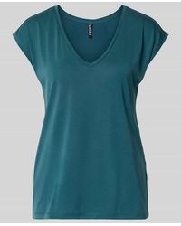 Pieces - Relaxed Fit T-Shirt aus Modal-Mix Modell 'KAMALA' - Lyst