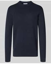 SELECTED - Regular Fit Gebreide Pullover Van Puur Katoen, Model 'Dane' - Lyst