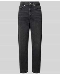 Tommy Hilfiger - Mom Fit Jeans aus Baumwoll-Mix - Lyst