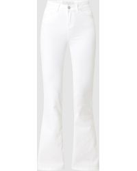 Noisy May Denim schlagjeans in Weiß Damen Bekleidung Jeans Schlagjeans sallie 
