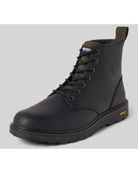 Blauer Usa - Schnürstiefel Mit Label-Detail Modell 'Guantanamo' - Lyst