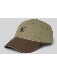 Calvin Klein - Base Cap mit Logo-Stitching - Lyst