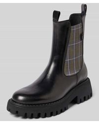 Marc Cain - Stiefel aus echtem Leder mit Logo-Detail - Lyst