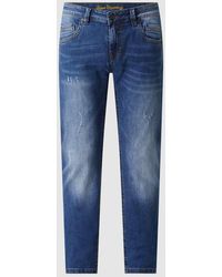 Blue Monkey - Slim Fit Jeans mit Stretch-Anteil Modell 'Freddy' - Lyst