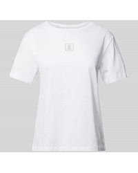 ARMEDANGELS - T-Shirt mit Label-Stitching Modell 'MAARLA' - Lyst