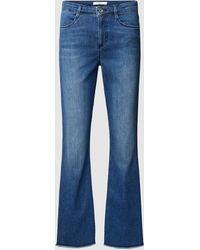 Brax - Flared Jeans Met Verkort Model - Lyst