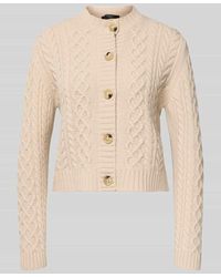 Weekend by Maxmara - Regular Fit Strickjacke aus reiner Wolle Modell 'ABITO' - Lyst
