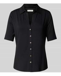 Marc O' Polo - T-Shirt mit durchgehender Knopfleiste - Lyst