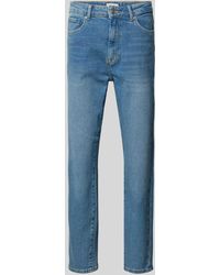 ONLY - High Waist Jeans Met Steekzakken - Lyst