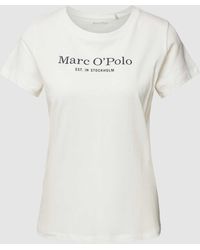 Marc O' Polo - T-Shirt mit Label-Print Modell 'MIX N MATCH' - Lyst