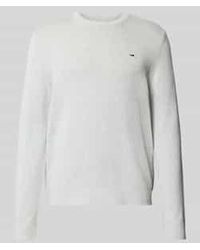 Tommy Hilfiger - Regular Fit Gebreide Pullover Van Zuiver Katoen - Lyst