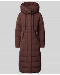Khujo - Steppmantel mit Kapuze Modell 'TYNSE' - Lyst