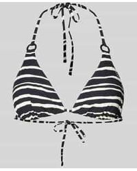 Marc O' Polo - Triangelbikinitop Met Gestreept Design - Lyst