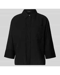 Opus - Regular Fit Blouse Van Mix Van Viscose Met 3/4-Mouw Model 'Forna' - Lyst