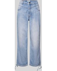 Rich & Royal - Regular Fit Jeans mit Tunnelzügen - Lyst