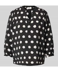 S.oliver - Regular Fit Blusentop aus Viskose-Mix - Lyst