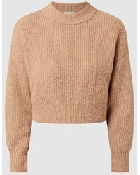 Tom Tailor - Cropped Pullover aus Baumwollmischung - Lyst