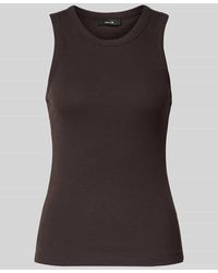 Opus - Tanktop mit gerippten Abschlüssen Modell 'Ilesso' - Lyst