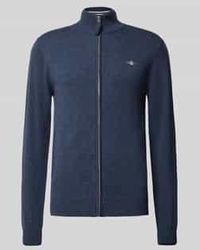 GANT - Gebreid Jack Met Ritssluiting - Lyst