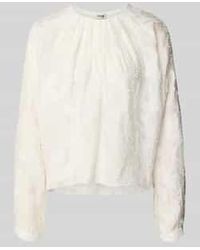 DRYKORN - Regular Fit Blouse Met Ronde Hals - Lyst