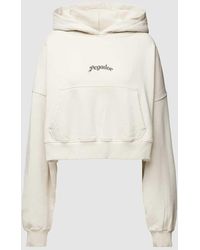 PEGADOR - Oversized Cropped Hoodie mit Label-Print Modell 'ODDA' - Lyst