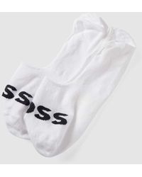 BOSS - Füßlinge Mit Label-Print Im 2Er-Pack - Lyst