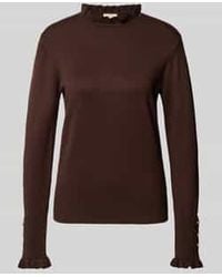 Freequent - Regular Fit Shirt Met Lange Mouwen Van Viscosemix, Model 'Katie' - Lyst