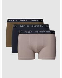 Tommy Hilfiger Cotton Low Rise Trunk Flex Boxershorts in Weiß für Herren |  Lyst AT