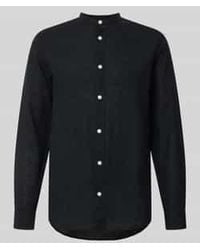 Only & Sons - Slim Fit Vrijetijdsoverhemd Van Mix Van Katoen En Linnen Model 'Caiden' - Lyst