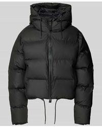 Rains - Steppjacke mit Kapuze und Zweiwege-Reißverschluss Modell 'Alta' - Lyst