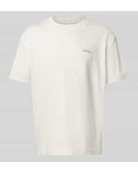 Calvin Klein - T-shirt Met Labelpatch - Lyst