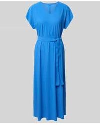 RAFFAELLO ROSSI - Midi-jurk Met Strikceintuur - Lyst
