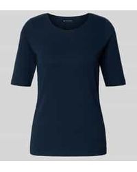 Tom Tailor - Regular Fit T-Shirt Van Katoenmix - Lyst