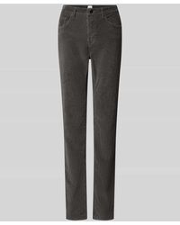 Brax - Slim Fit Cordhose aus Baumwoll-Mix Modell 'Mary' - Lyst