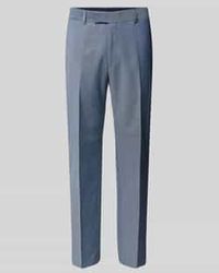 Strellson - Regular Fit Pantalon Met Riemlussen - Lyst