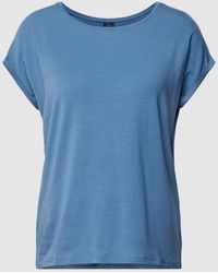 Vero Moda - T-Shirt mit Kappärmeln Modell 'AVA PLAIN' - Lyst