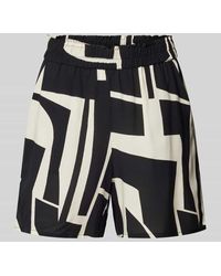 Vero Moda - Shorts aus Viskose mit Allover-Muster Modell 'EASY JOY' - Lyst