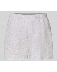 American Vintage - Sweatshorts Met Elastische Band Model 'Tubay' - Lyst