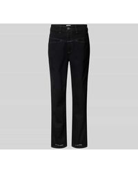 Closed - Regular Fit Jeans mit Logo-Patch - Lyst