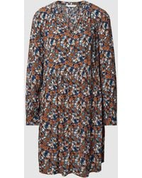 Tom Tailor - Minikleid aus Viskose mit Allover-Muster - Lyst