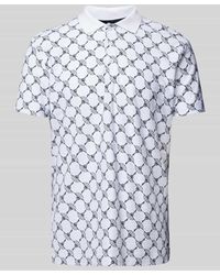 Joop! - Regular Fit Poloshirt mit Allover-Logo-Print Modell 'Thilo' - Lyst