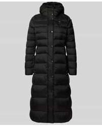 Blauer Usa - Gewatteerde Lange Jas Met Capuchon, Model 'Anita' - Lyst