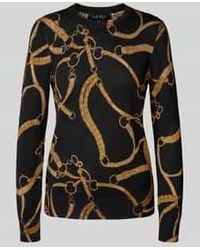 Ralph Lauren - Gebreide Pullover Met Ronde Hals, Model 'Shavonne' - Lyst