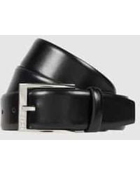 BOSS - Leren Riem Met Doornsluiting, Model 'Elloy' - Lyst