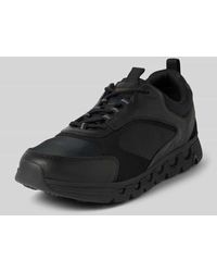 Geox - Sneaker Aus Leder-Mix Modell 'Spherica' - Lyst